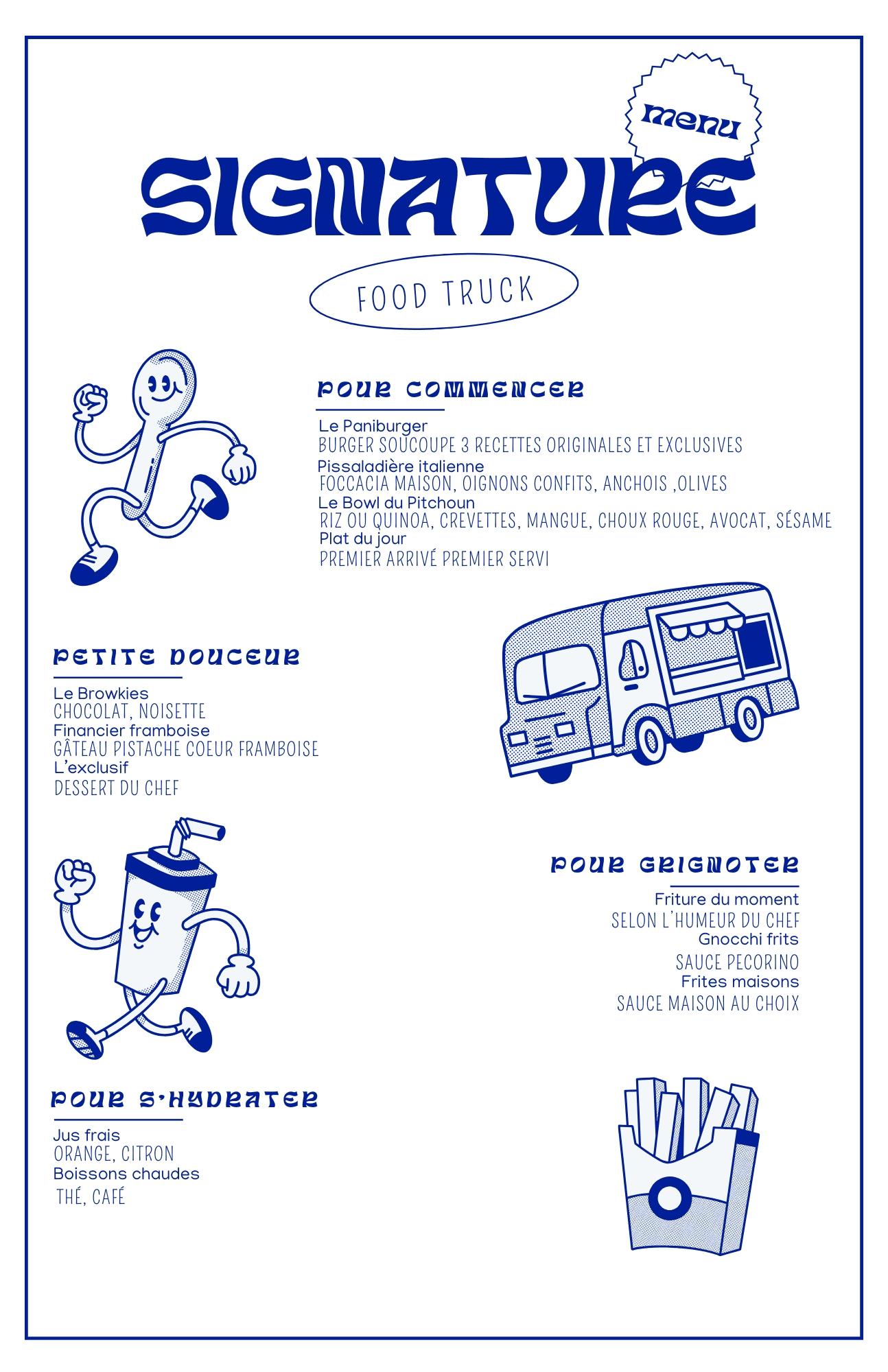 Menu Signature